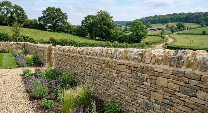 Stone Wall Replacement in Fairfield County, CT