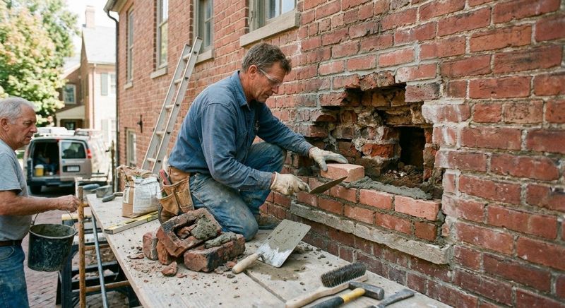 Brick Landscaping Installation in Fairfield County, CT